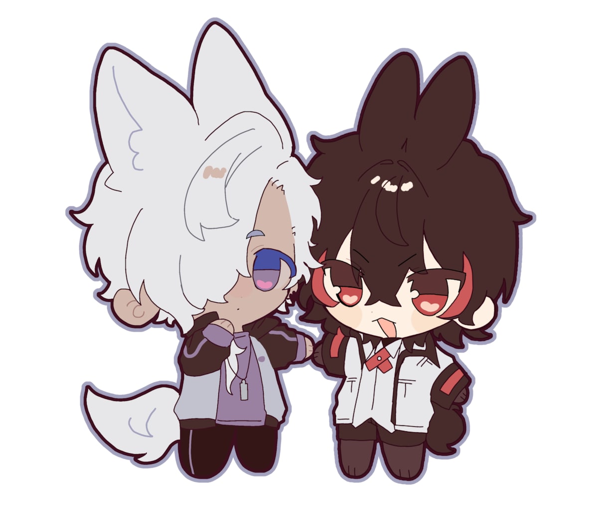 超絶可愛いちっちゃいキャラクター描きます ぷにっとかわいいちっちゃいキャラクターをお描きします！ イメージ1