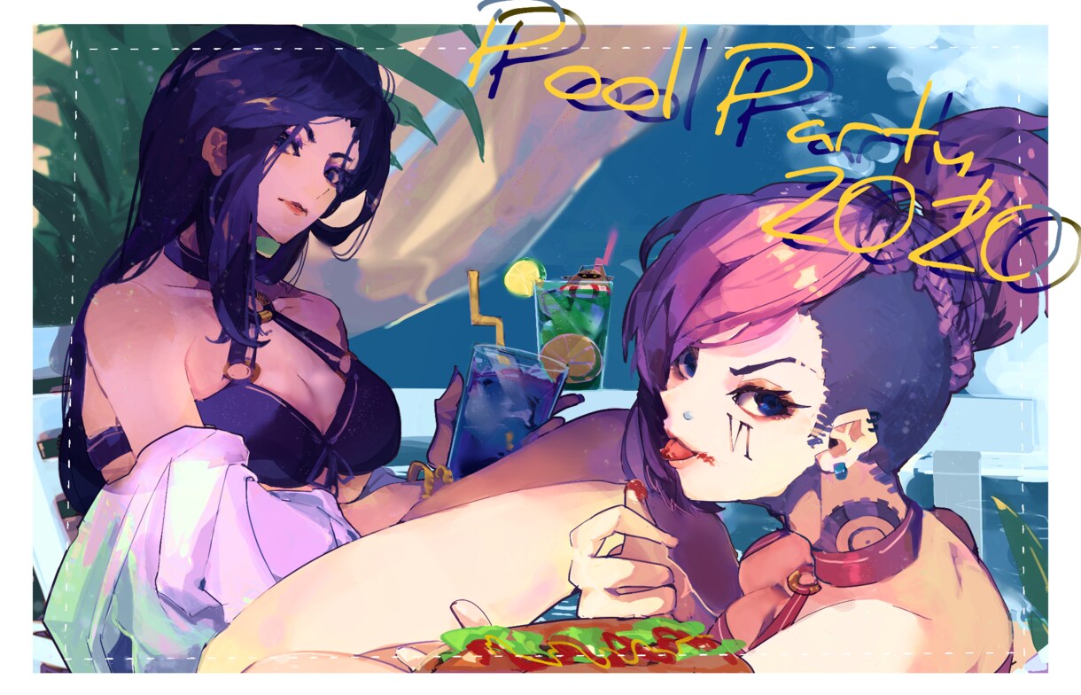 綺麗で目を引くような色鮮やかなイラストを描きます 目を引くような、色鮮やかなイラストが売りです。 イメージ5