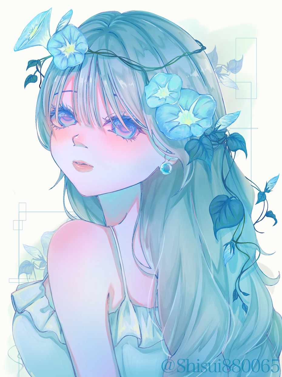 商用無料◎目を惹くイラスト作成いたします 雑音の無い、静かな絵の世界へ。 イメージ10