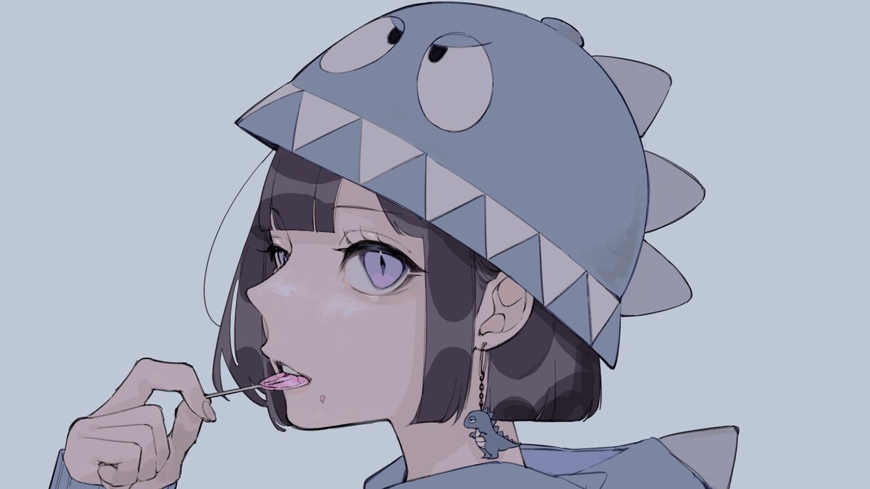 独特な世界観のイラストを提供します 動画用・アイコン・立ち絵など、幅広く対応可能です！ イメージ5
