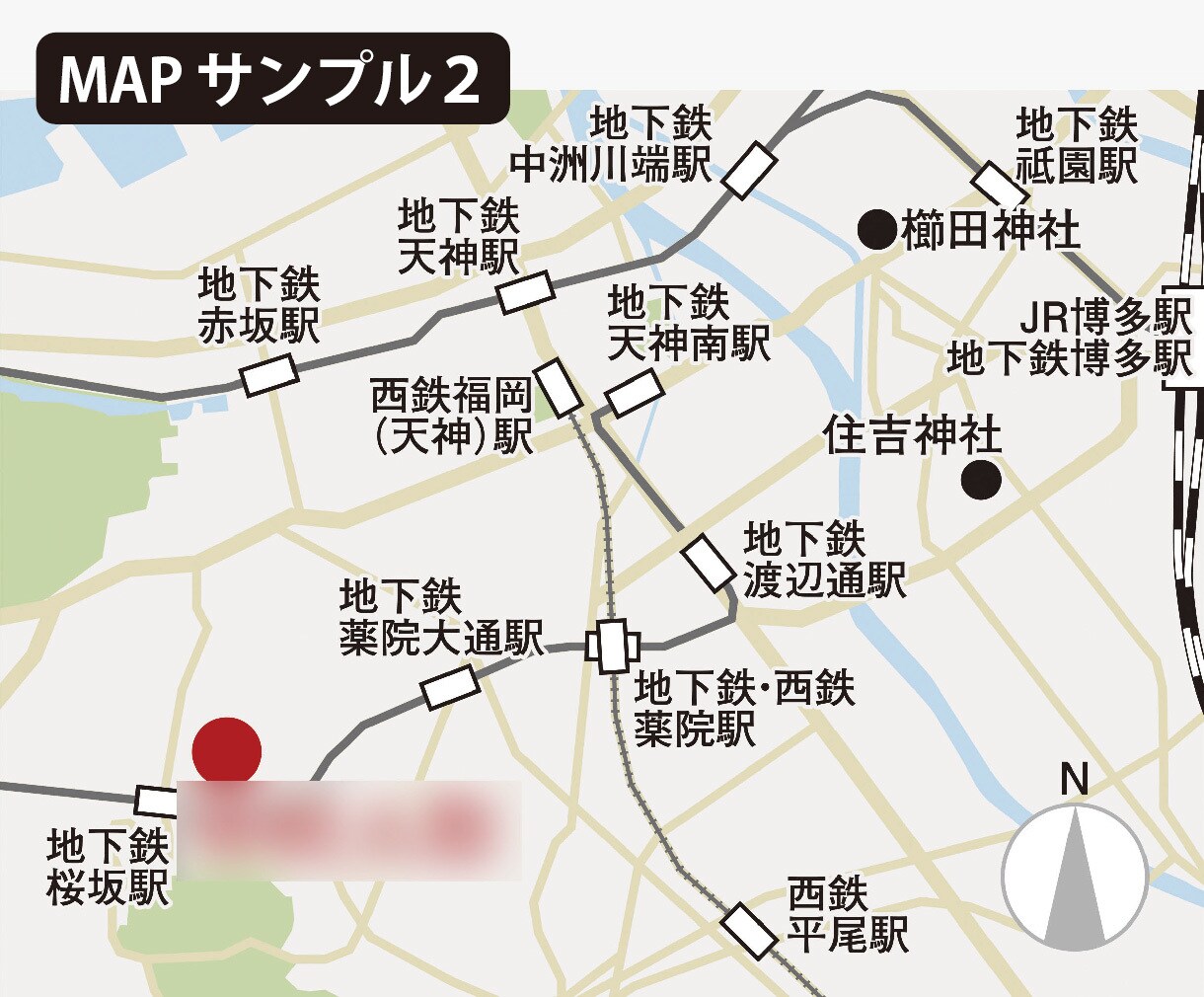 分かりやすい地図を作成いたします GoogleMAPを元に分かりやすい地図を作成いたします。 イメージ2