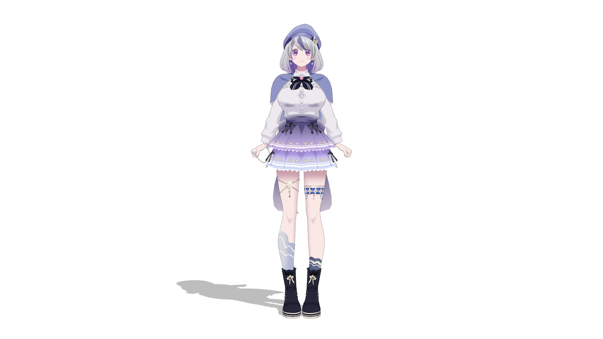 VTuberさん向け3Dモデル作成します フォロー付きで安心!3D活動者が使いやすく制作します イメージ5
