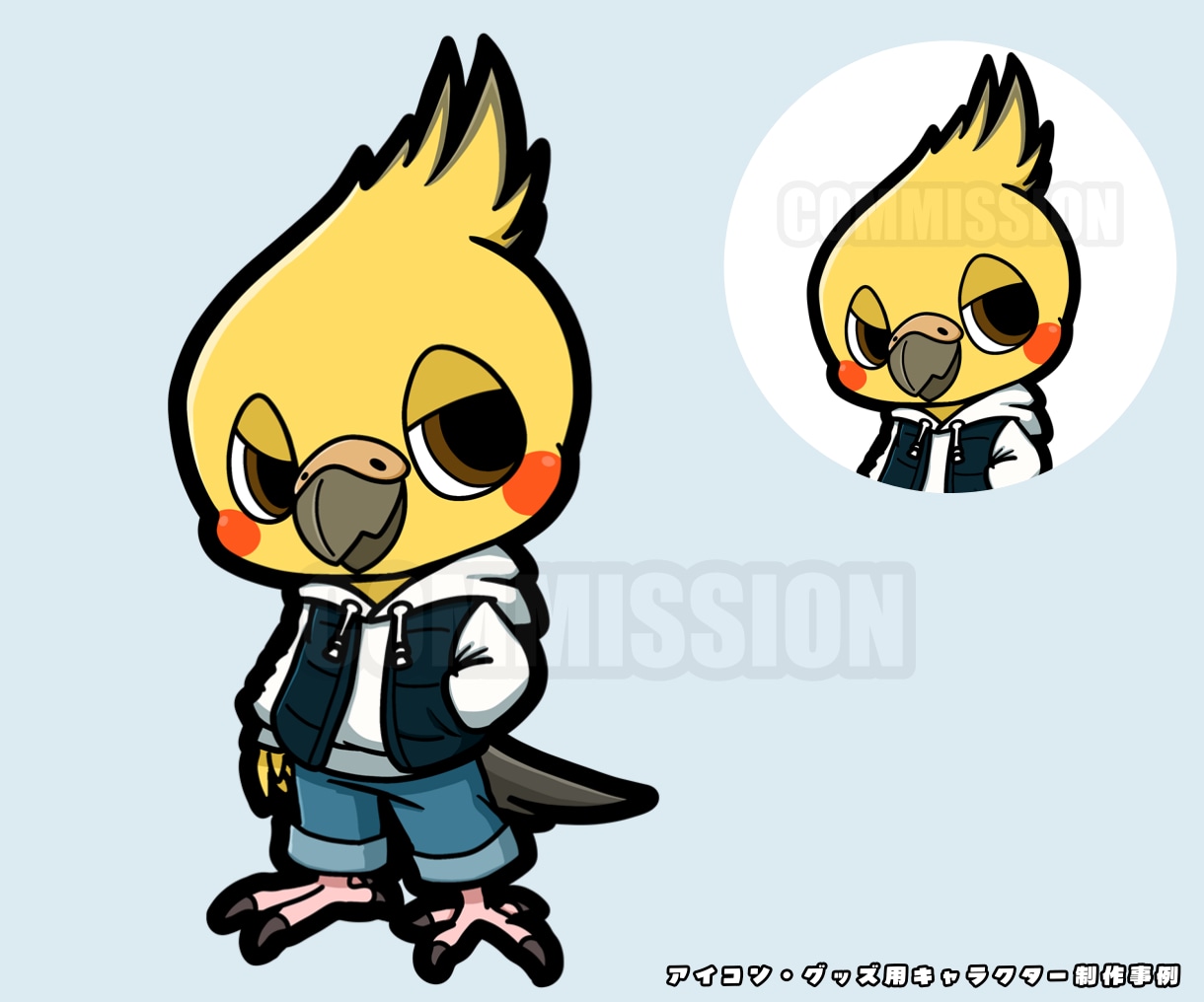 SNSアイコンに！かっこかわいい動物キャラ描きます ストリート系！かっこかわいい動物キャラ作成｜修正無制限 イメージ10