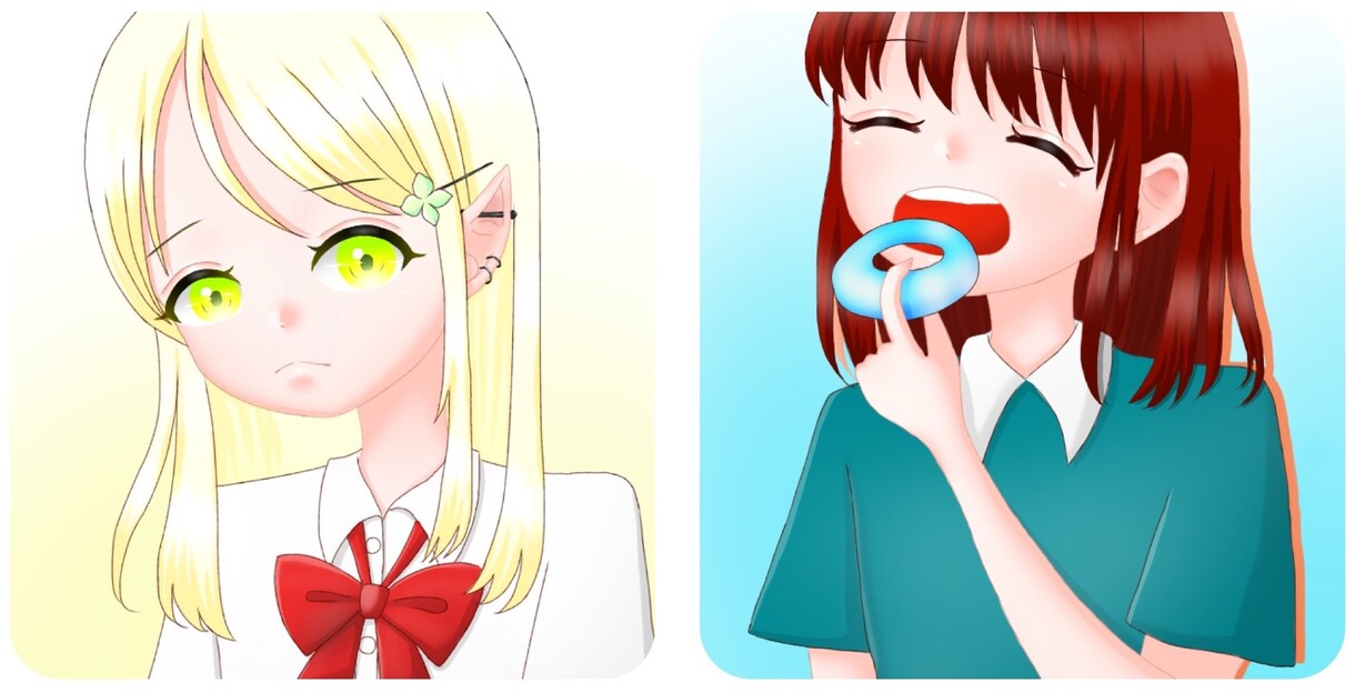 初有償依頼 SNS用アイコン描きます 自分だけのアイコンを描いて欲しい方！ イメージ1