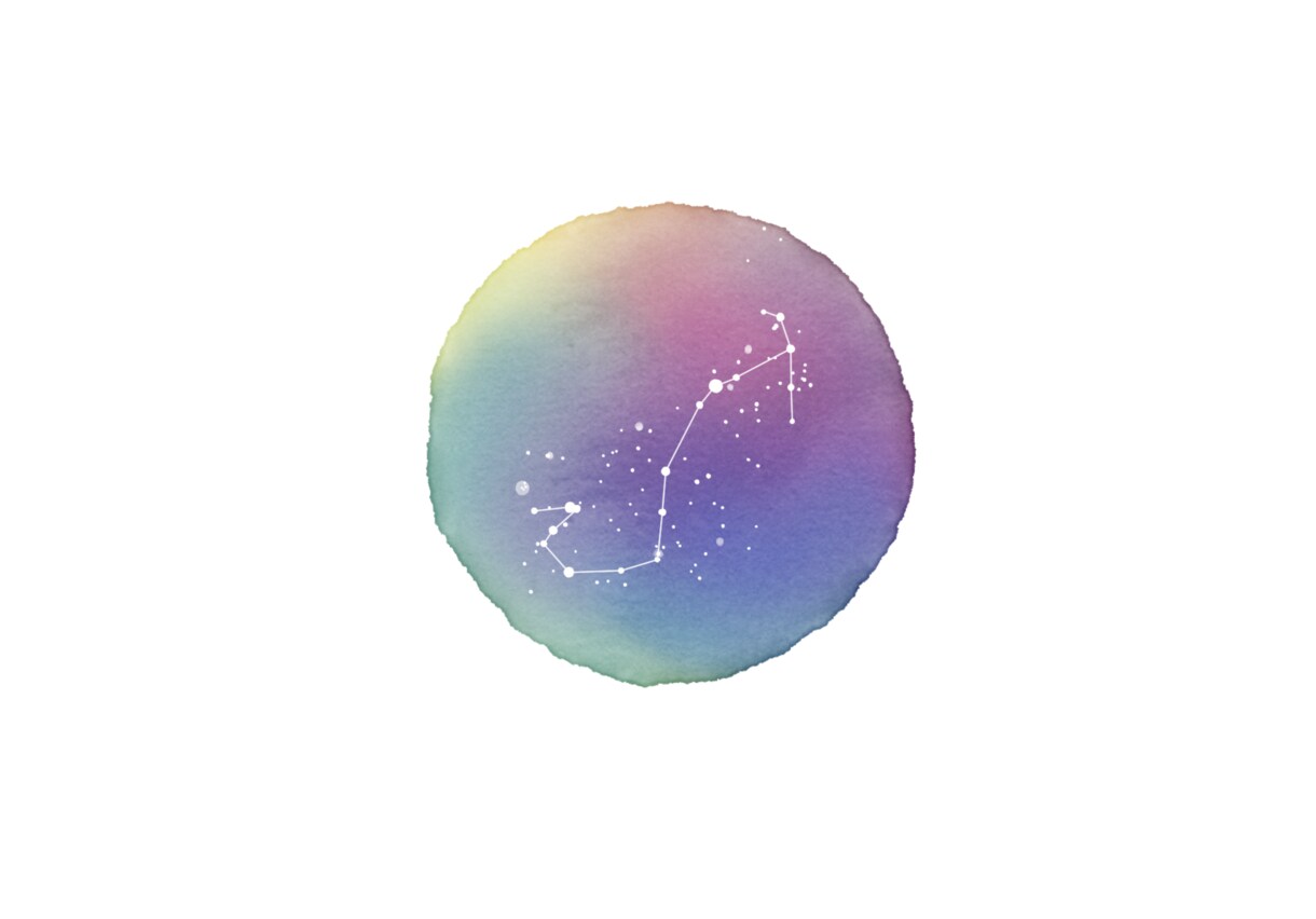 星のソムリエが十二星座イラスト(既製品)販売します 商用利用可。占星術・占いなどに！背景の選択可能です。 イメージ3