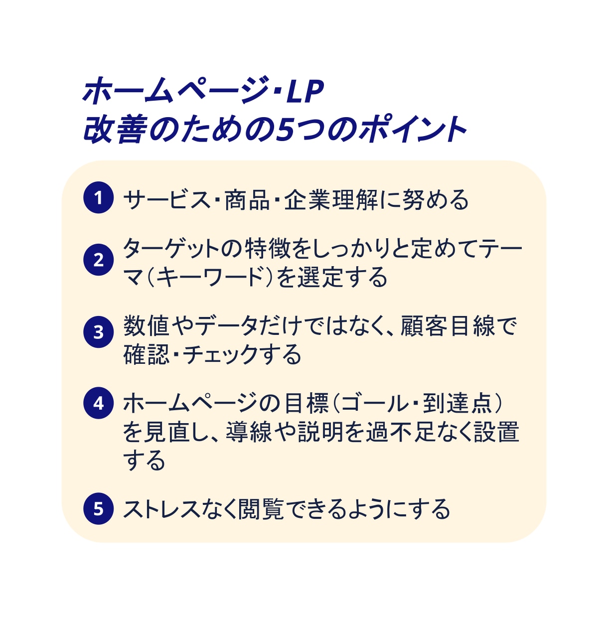 集客UPを目指すWebサイト改善提案コンサルします 利用者・サイト制作者等の視点でホームページを確認・改善提案 イメージ3