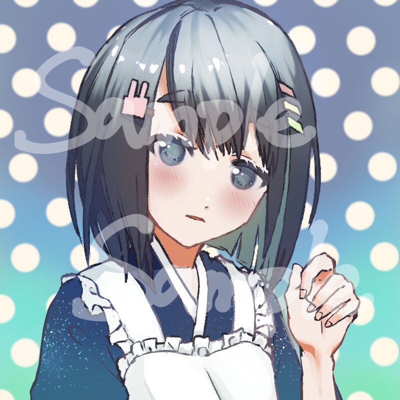 オリジナルキャラクターのアイコン制作します 自分だけのＳＮＳ用のキャラクターアイコンが欲しい方へ！ イメージ2