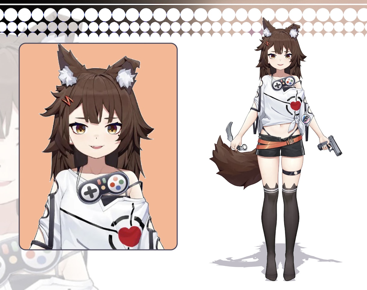 コスパ最強、Vtuber制作を一括8万円！承ります 破格価格！格安&高品質！修正無制限＆終身アフターサポート イメージ4