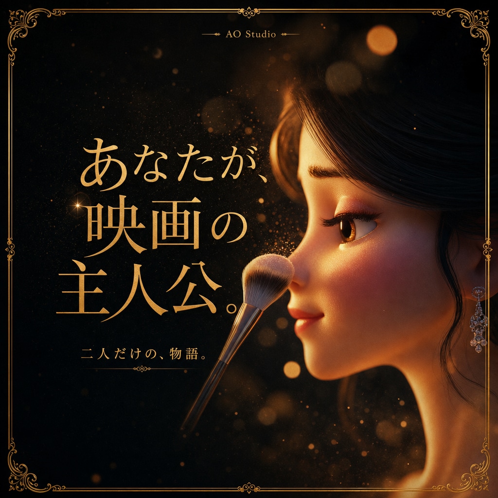 お二人だけのプリンセス映画作ります あなたの恋が、映画になる。 あなたの物語が、歌になる。 イメージ1