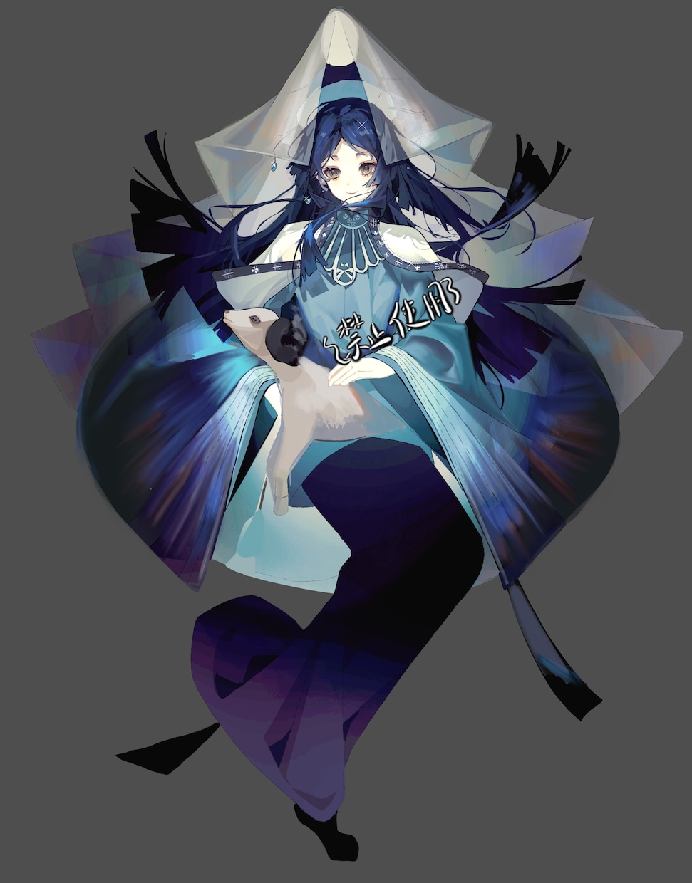 キャラクター立ち絵します ゴシック調やダーク系の画風を得意としております。 イメージ6