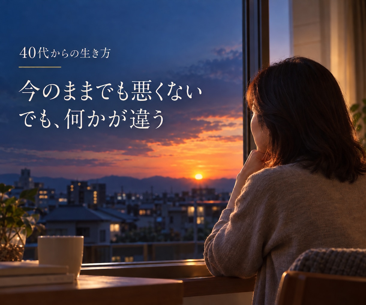 40代女性｜これからの生き方を一緒に考えます 今の生活は悪くない、でも何か違うと感じるあなたへ イメージ1