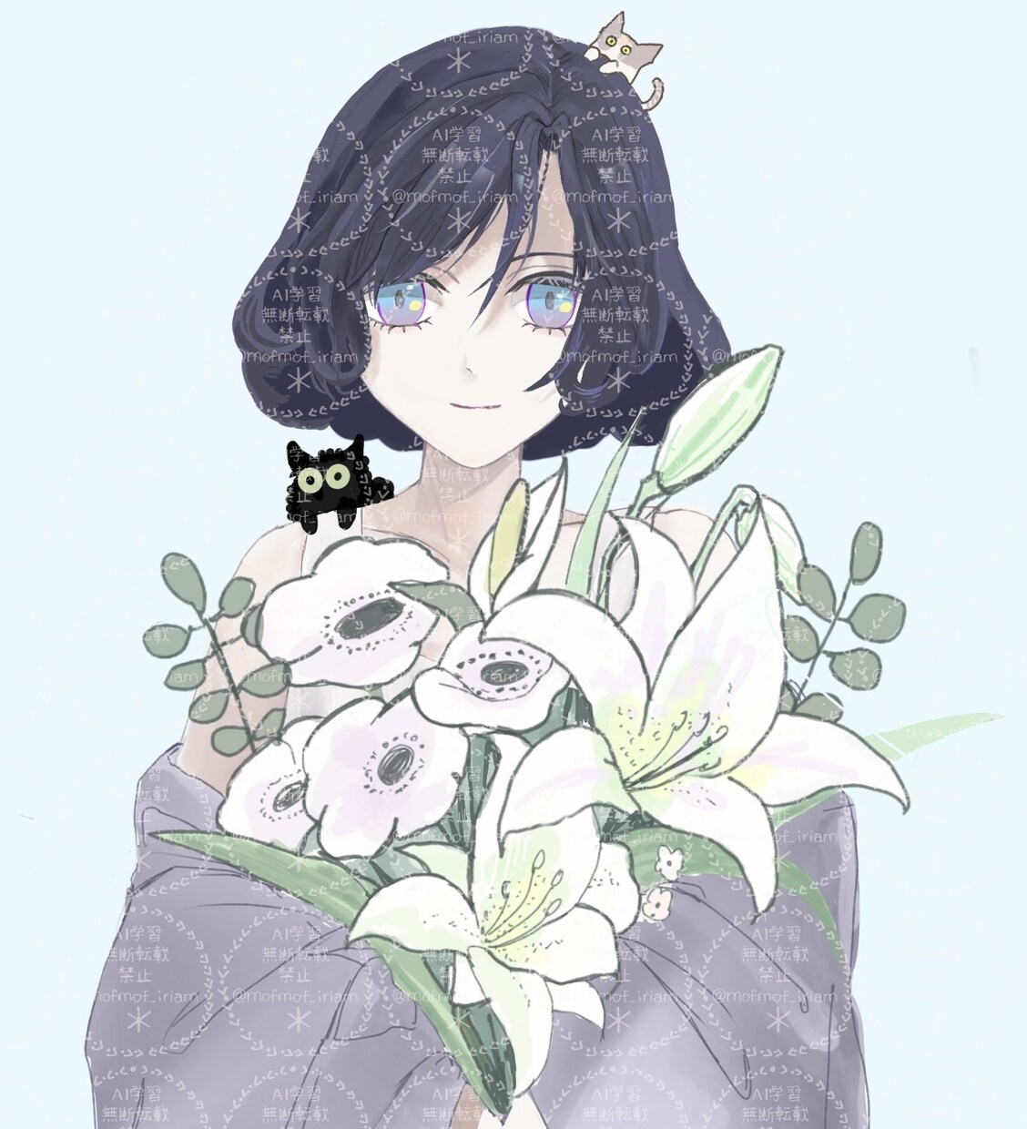 IRIAM用の全身立ち絵を制作します キャラデザから丁寧に、配信で映える立ち絵に仕上げます イメージ5