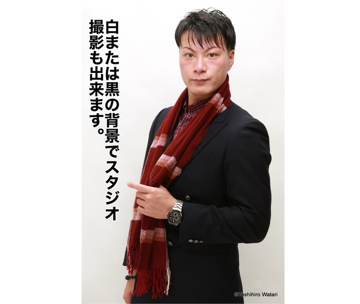モデルとカメラマンがイメージ写真を撮影します。ます プロによる撮影クオリティをお届けします。 イメージ1
