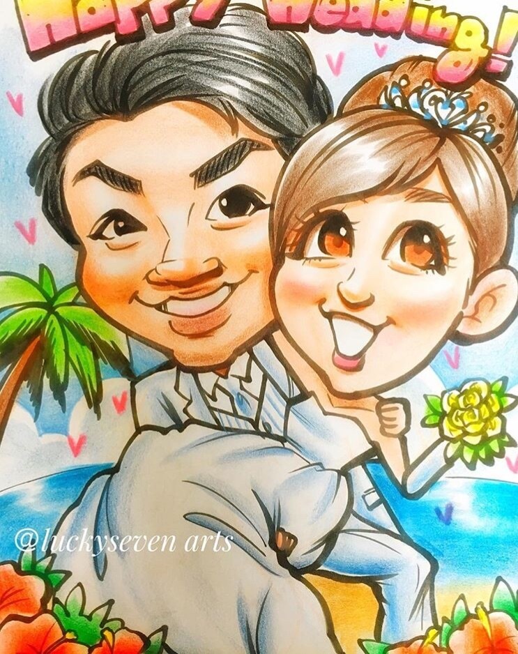 プレゼントにお困りの方へ送ります 世界で1枚の似顔絵で気持ちを届けよう！ イメージ2
