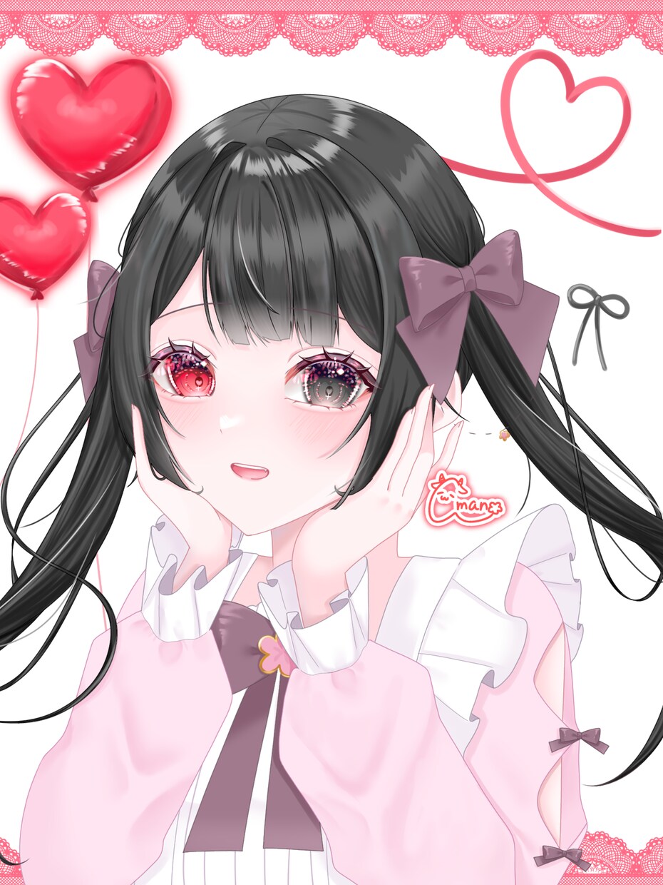 イラストをお描きします 絵描き歴4年、キラキラなイラストお描きします！ イメージ3