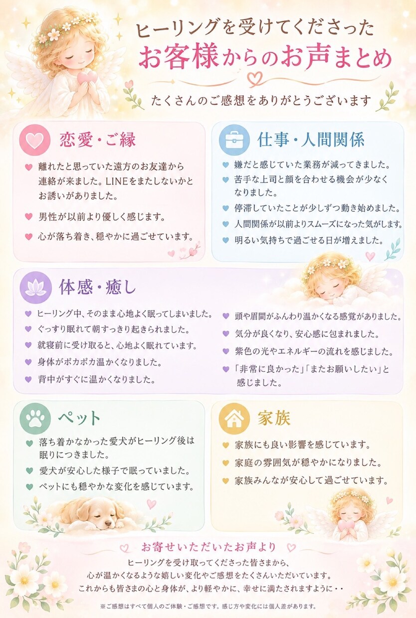 10日間♡恋愛・仕事・ご縁・全体運ヒーリングします 10日間♡良い流れを受け取る全体運ヒーリング イメージ6