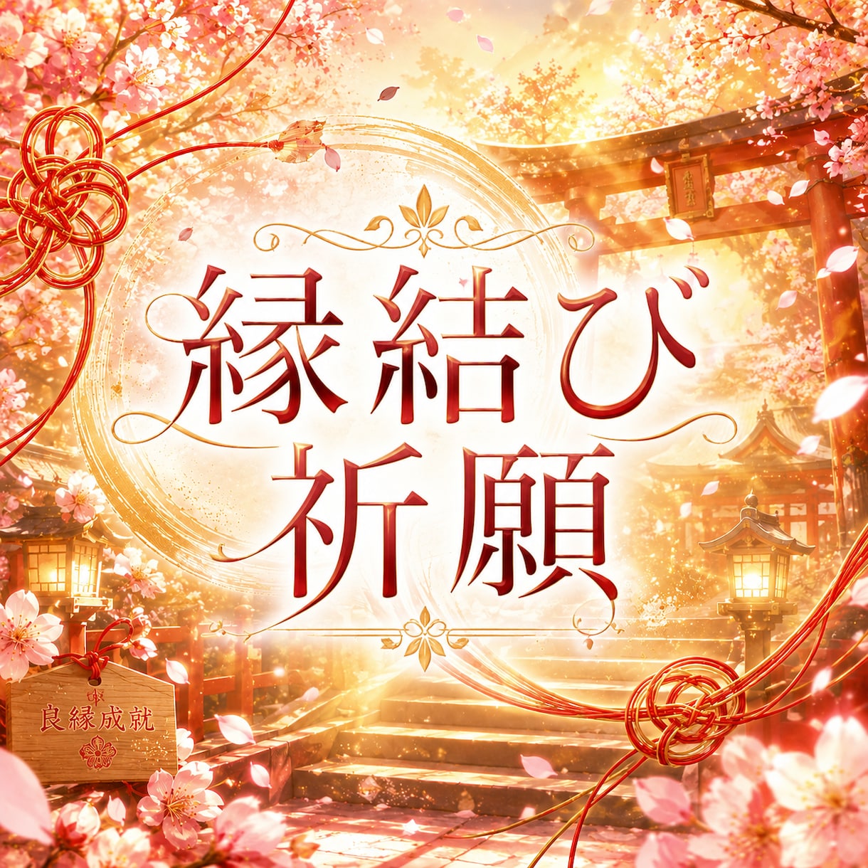 縁結び祈願、良縁を結びます 何事にもご縁が結ばれますように祈願します イメージ1