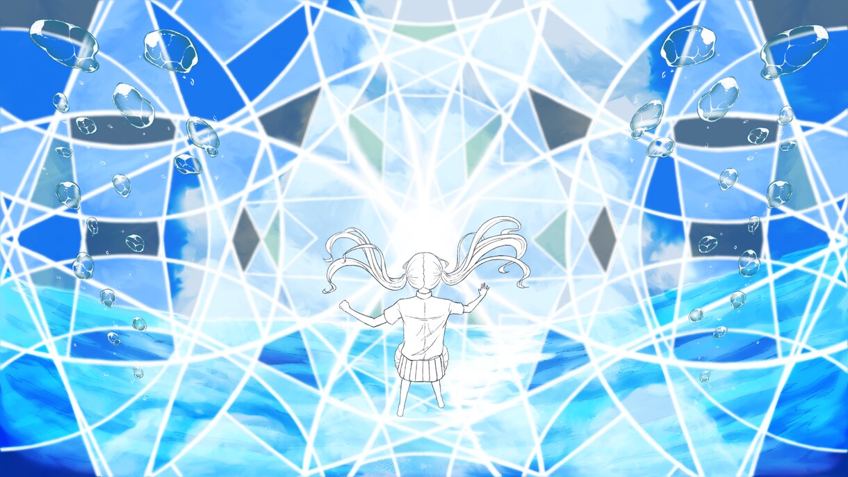 歌ってみたなどのサムネをお描きします 目を引くサムネを現役歌い手がお描きします！ イメージ3