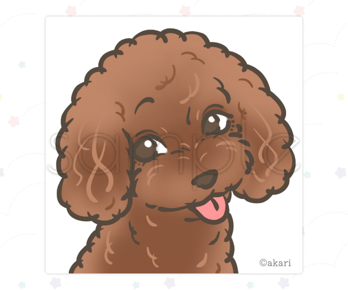 表情豊かな動物イラストを描きます 手描きの線でペットの個性を可愛く表現 イメージ5
