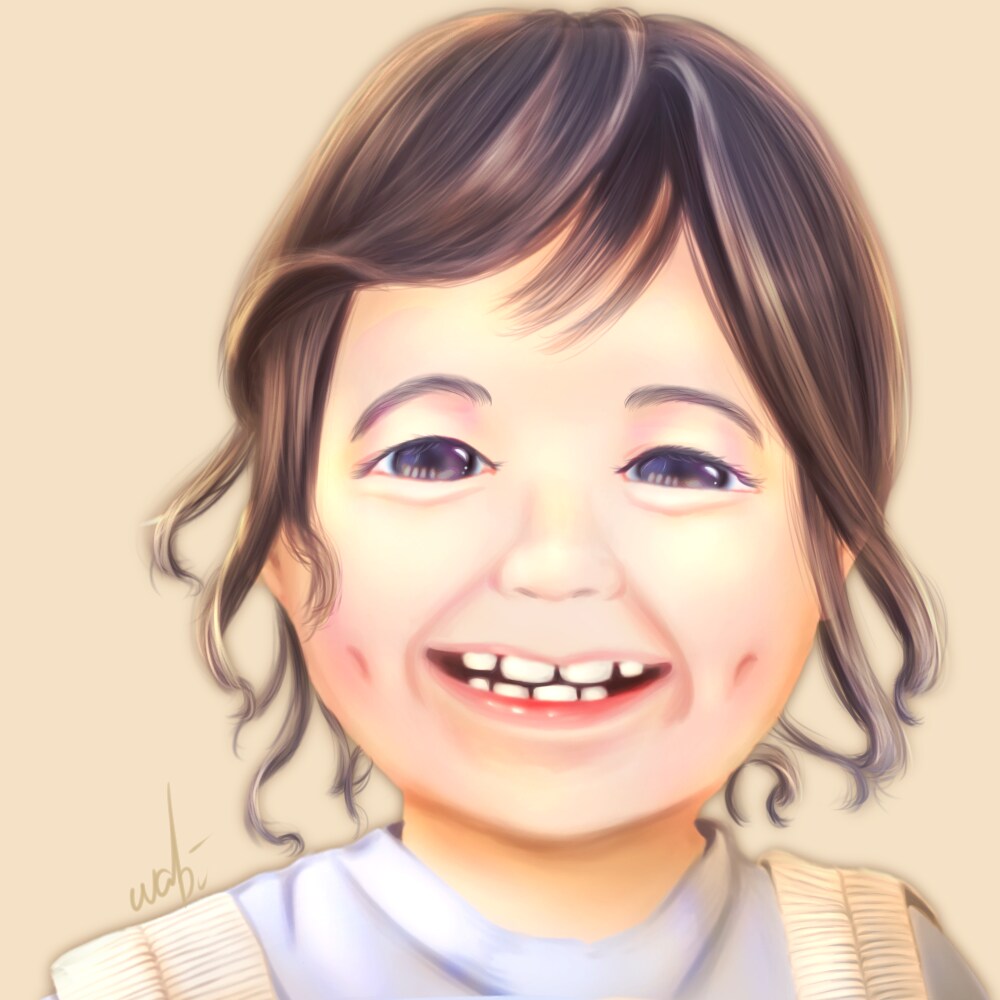 ファンタジックであたたかい似顔絵で思い出を彩ります プレゼントに！年賀状に！似顔絵で印象に残るベストショットを！ イメージ8