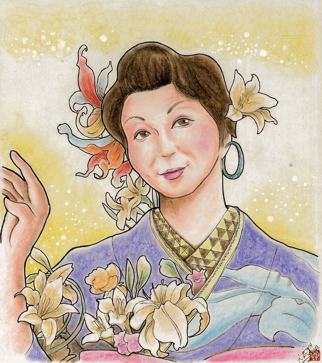 あなたの願う世界をパステルで描きます 物語、会いたい人、あの頃、行きたい場所へアートで叶う♪ イメージ10