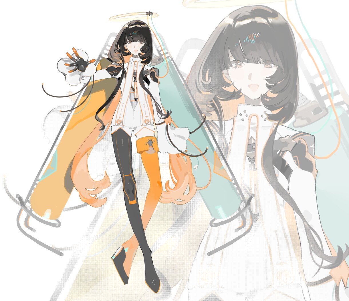 商用利用可｜立ち絵イラストを制作いたします 透明感のある塗りの立ち絵イラストです イメージ1