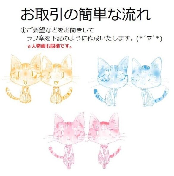 １週間で納品！ペット飼い主様のイラスト描きますます 大切な家族のイラストを描きます！利用はスマホ待ち受け様々可 イメージ5