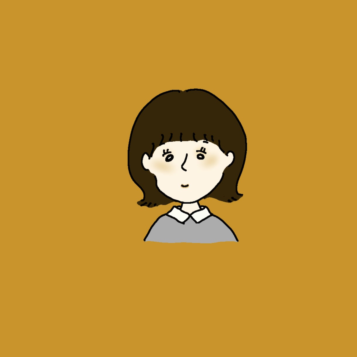 学生さんおすすめ!かわいい似顔絵アイコン描きます プロフィール用にぴったり!似顔絵アイコン描きます! イメージ1