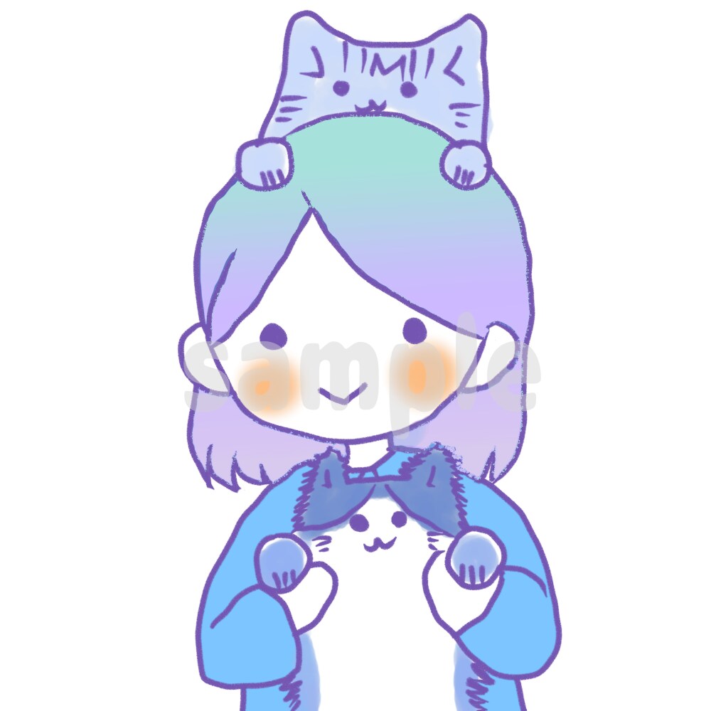 SNSアイコン描きます ゆるっとかわいいＳＮＳアイコンをお描きします！ イメージ3