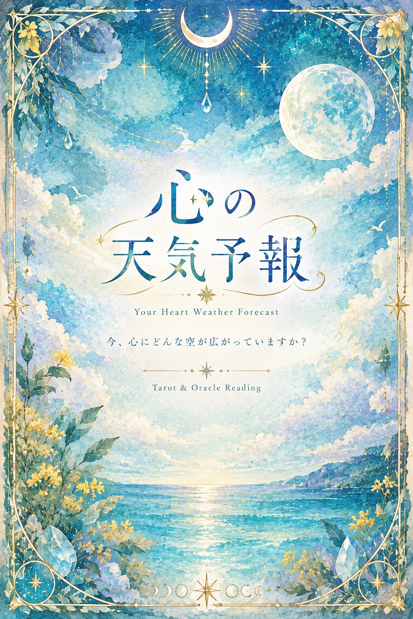 心の天気予報、あなたの心の天気を読み解きます 今のあなたに届いている、小さなメッセージ イメージ4