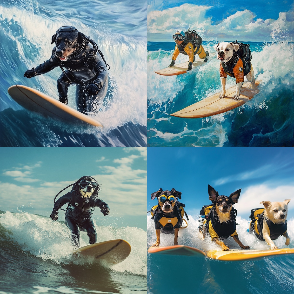 お好みのAI画像生成代行いたします ４枚生成致します！修正は2回までです。 イメージ4