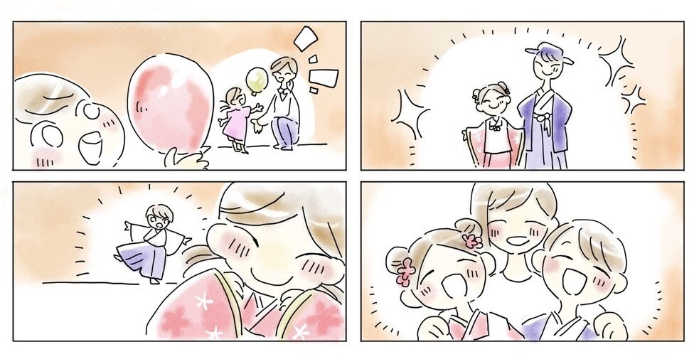 商用利用可！水彩風ゆるふわな漫画制作致します 追加ページごと500円！4コマや動画用サイズにも対応可能です イメージ3