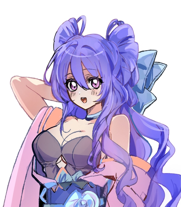 女の子(TRPG、ゲームモブC等何でも使用可)ます 商用利用や、表情差分、ポーズ差分も作成可能！ イメージ1