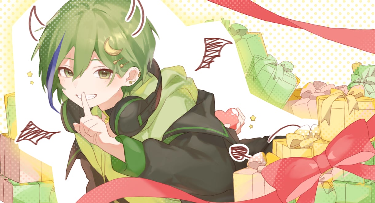 イラスト作成致します ＊歌ってみたMV用等様々な用途でのイラストを作成いたします＊ イメージ1