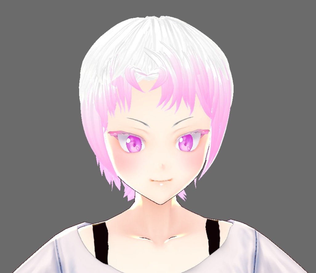 VRoid でオリジナル3Dモデルを作ります Vtuberやゲームなどで使える3Dモデルを格安で作ります イメージ2