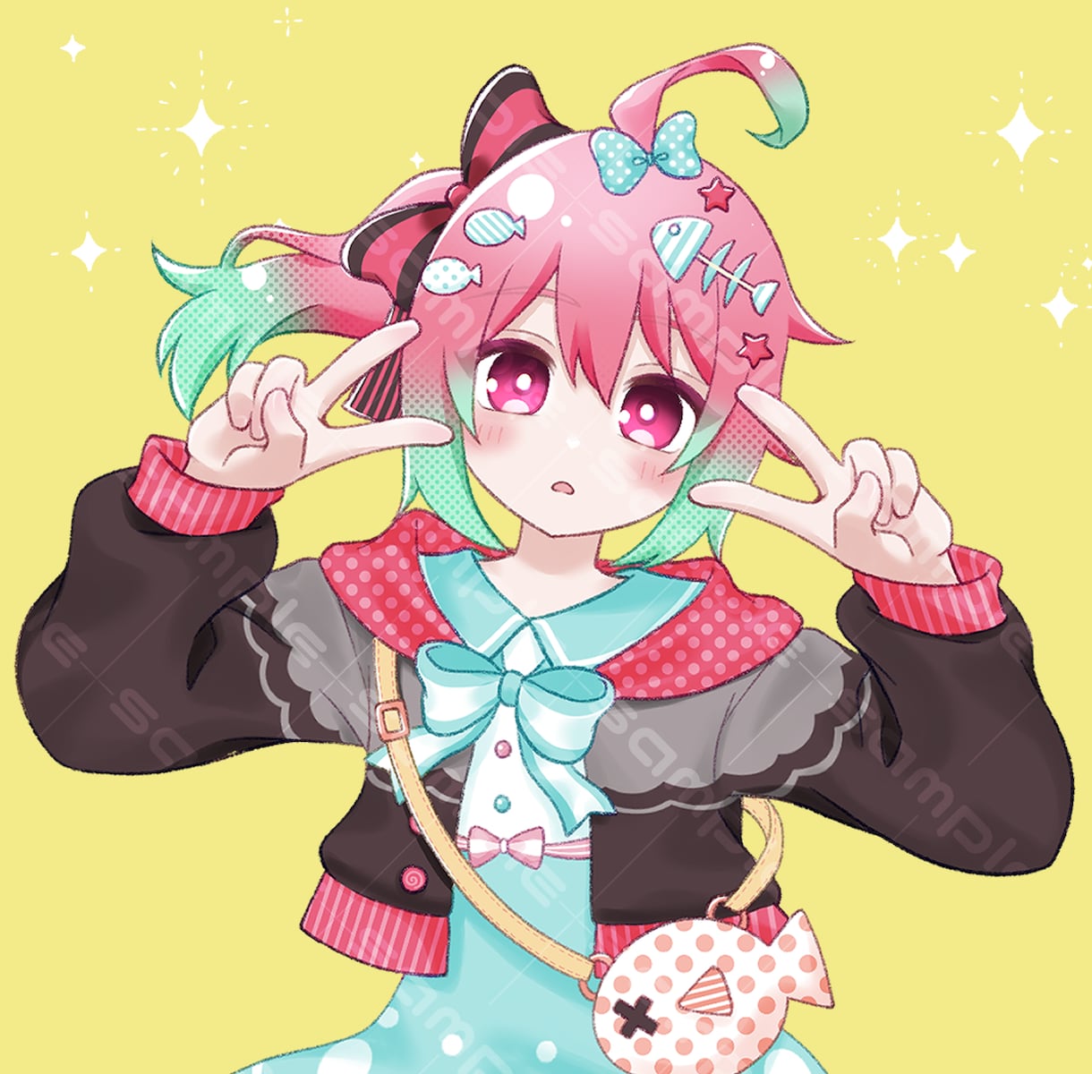 歌ってみたオリジナルイラストを作成します 歌ってみた動画のオリジナルイラストをお求めの方へ イメージ1