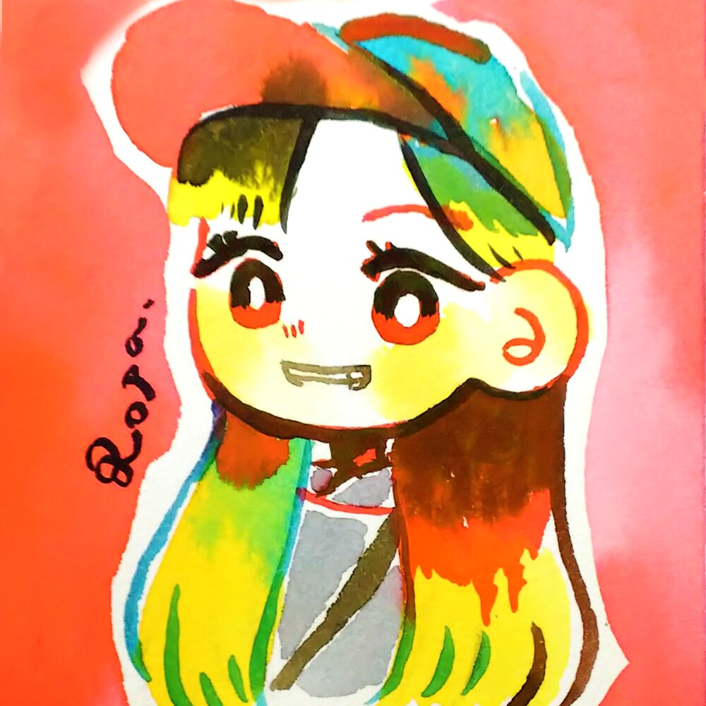 あなたの名前から感じる色で似顔絵描きます ◉「共感覚」を持つイラストレーターが似顔絵を制作！ イメージ3