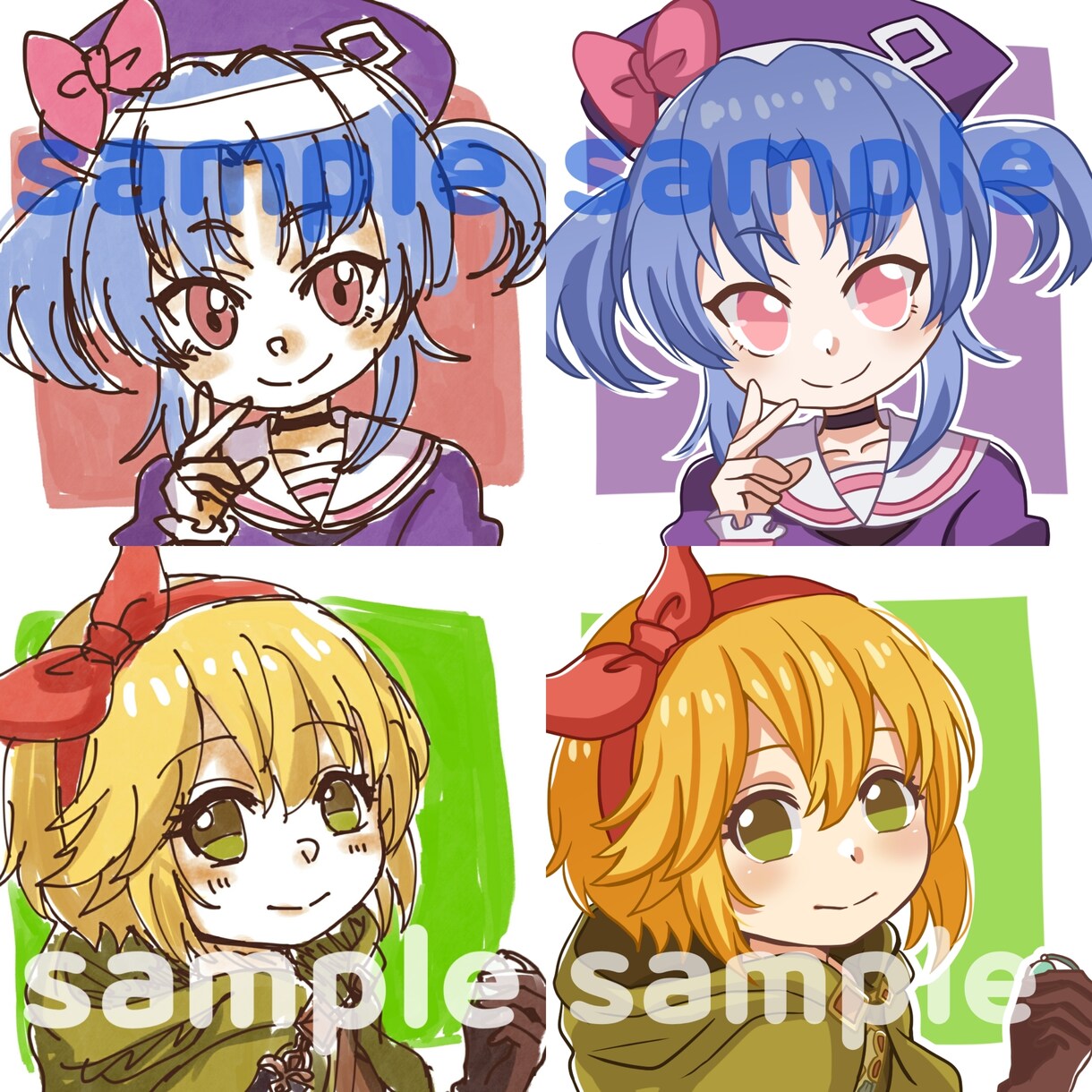 デフォルメアイコンお描きします デフォルメのみ。版権・オリジナル等 イメージ3