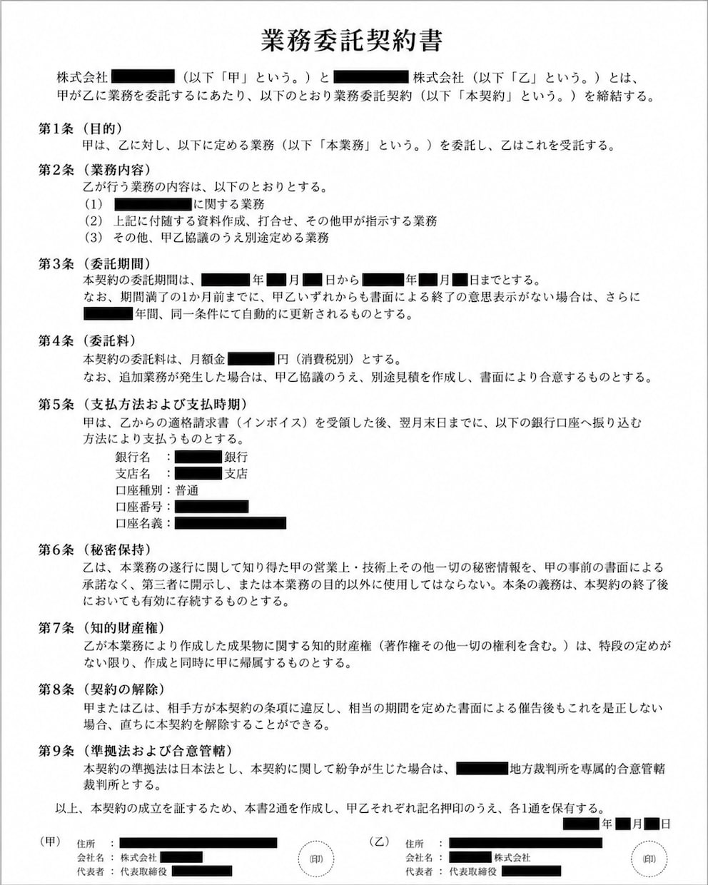 1日で納品！業務委託契約書を丁寧に作成・添削します 初めてでも安心！行政書士が丁寧にサポートします イメージ6