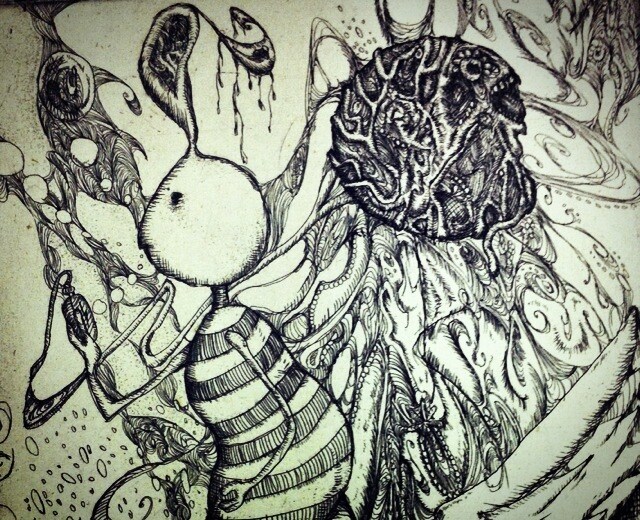 ダークなイラスト描きます ダークなペン画によるカットやイラストを描かせていただきます イメージ4