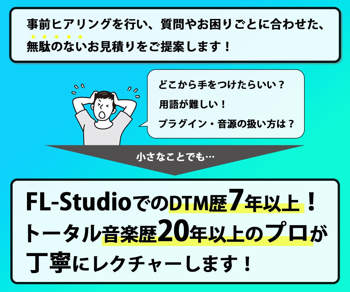 FL-studio初心者の方に使い方教えます FL-studioの使い方がわからない方のための講座 イメージ2