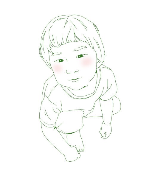 写真をもとに似顔絵作成します シンプルでリアルタッチな似顔絵を描きます イメージ4