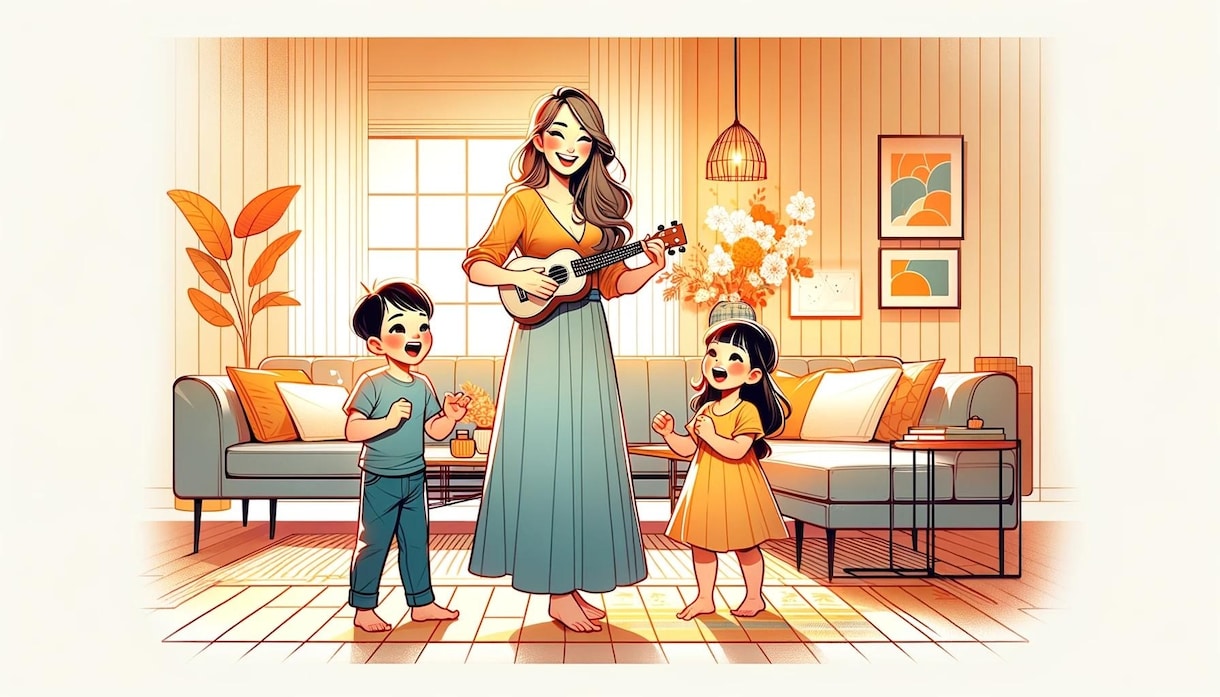 ４回でウクレレ弾き語りご希望の曲をレッスンします ４回のレッスンで人前で自信をもって弾き語れる練習をします。 イメージ4