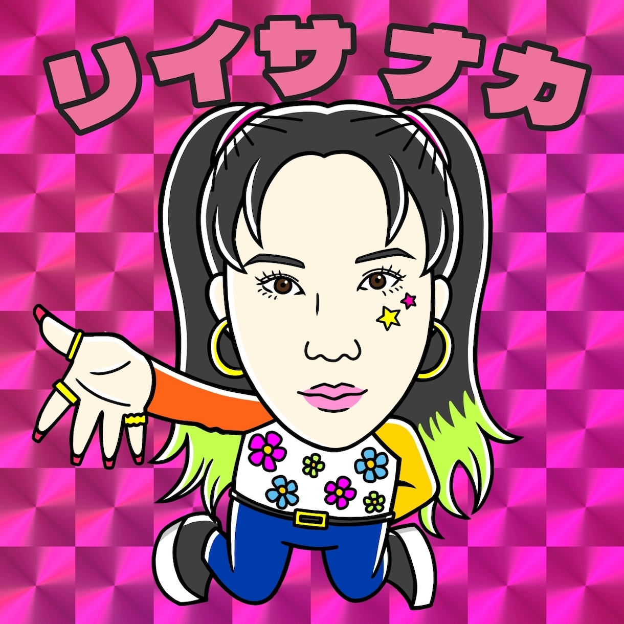 ビックリマン風イラストを作成します アイコンやシール、オリジナルグッズに活用しませんか？ イメージ8