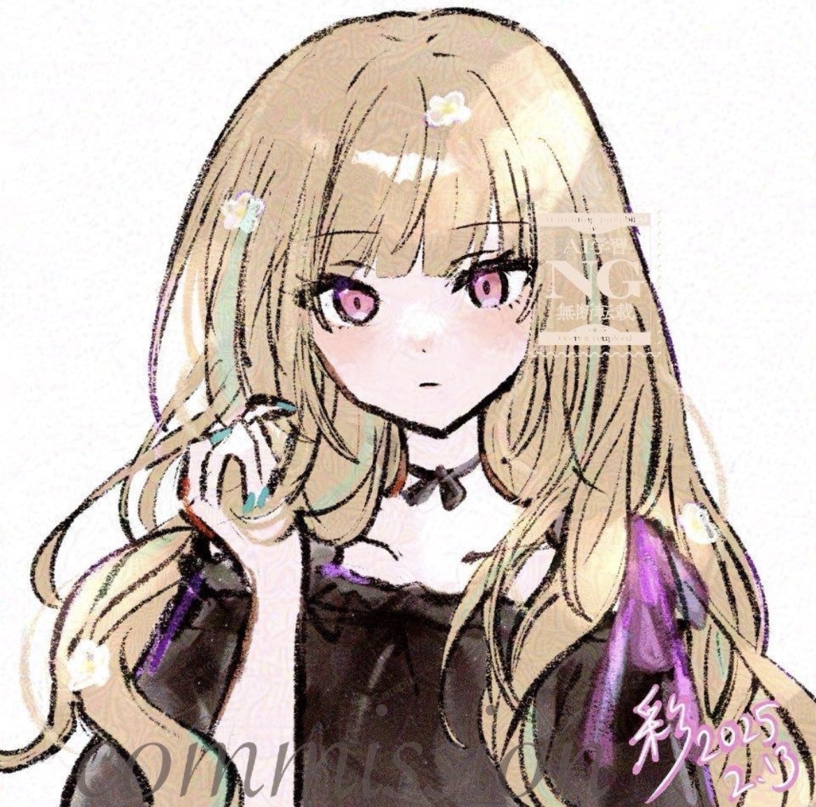ラフタッチの落書きテイストでイラスト作成します SNSアイコンにご利用可能です。 イメージ5