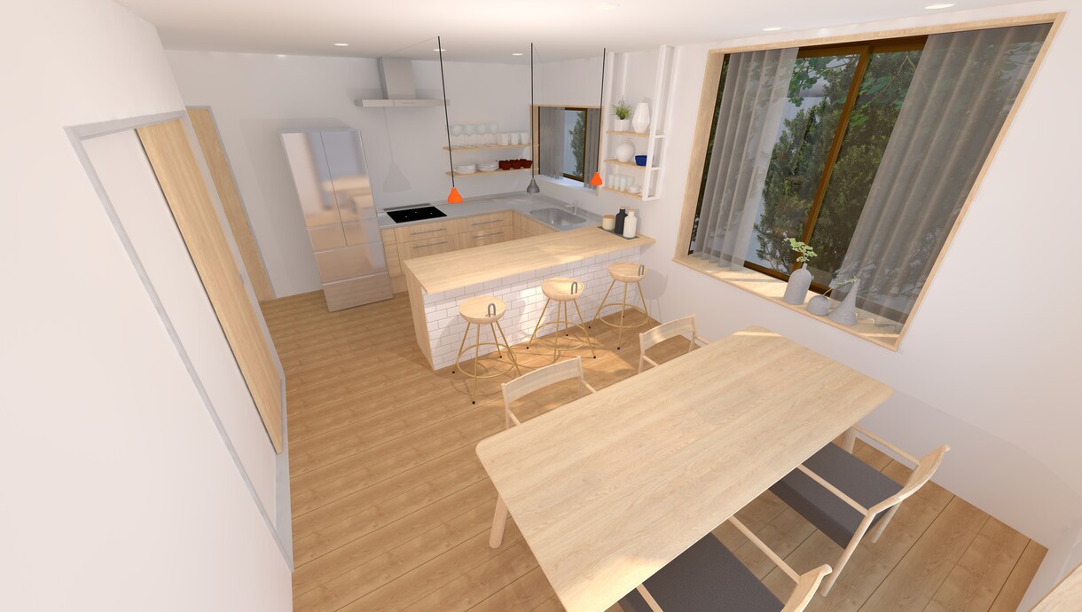 ３Dパース作成します イメージがより膨らむお手伝いをさせて頂きます✨ イメージ1