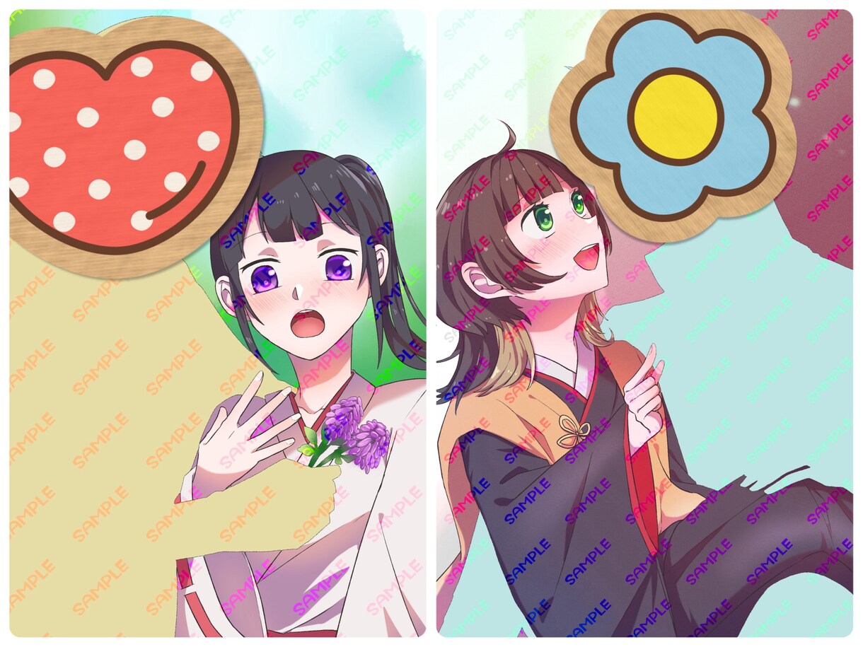 二人セット価格！カップルイラスト/夢絵描きます ラブラブなふたりのイラストをご提供します！ イメージ1