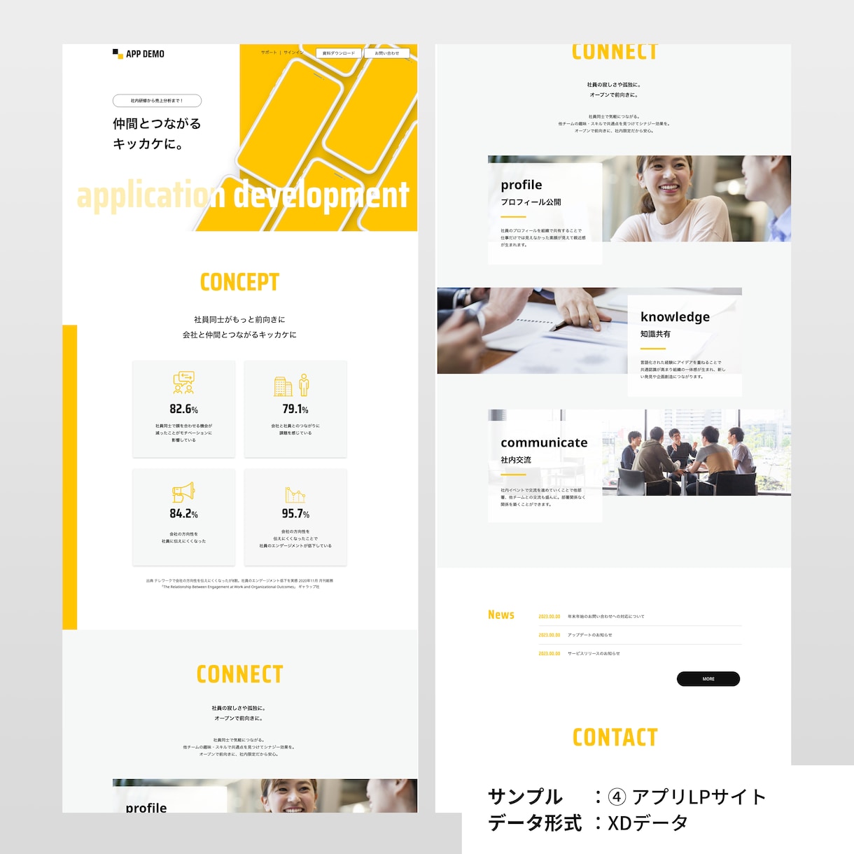 プロのデザインカンプデータをお渡しいたします プロの制作データ！デザインの勉強やコーディングの練習に！ イメージ5