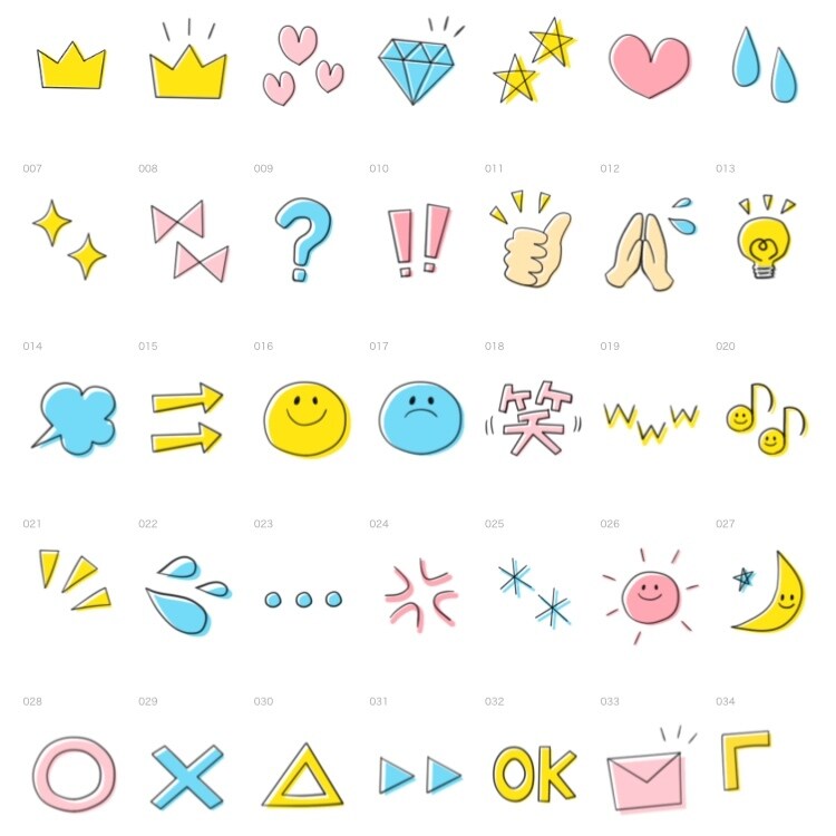 ゆるかわなLINE絵文字作ります 可愛いLINE絵文字つくりませんか？ イメージ3