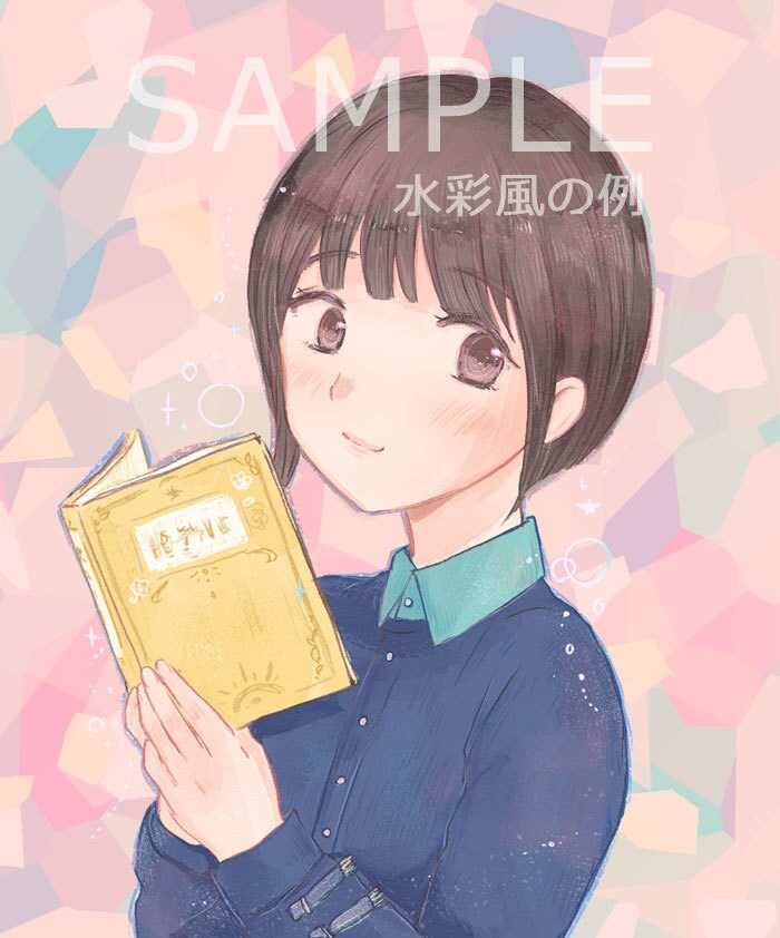 SNSアイコン/似顔絵アイコン描きます 可愛い女の子が得意です♪SNSで目を引くあなただけのイラスト イメージ5